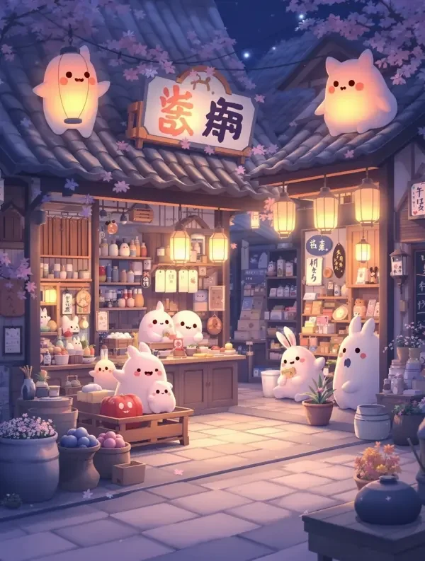 幽灵杂货铺 动漫封面